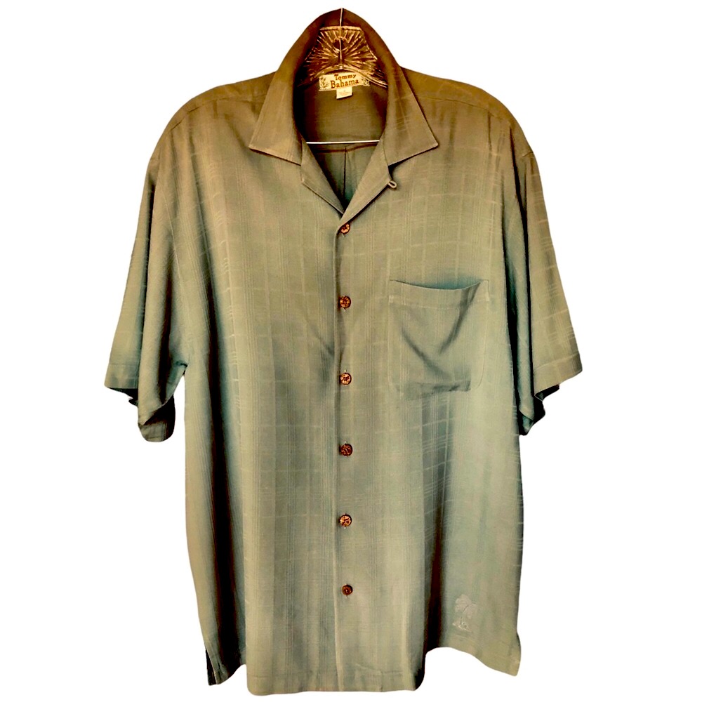 Tommy Bahama Silk Oasis Camp Shirt Fathers Day